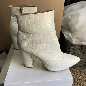 White Booties